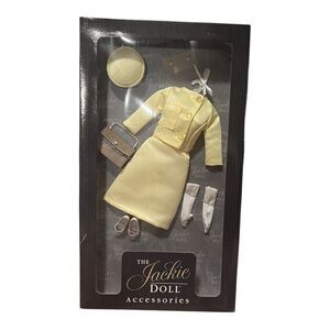 Franklin Mint Jackie Kennedy Yellow France State Visit Ensemble Accessories New